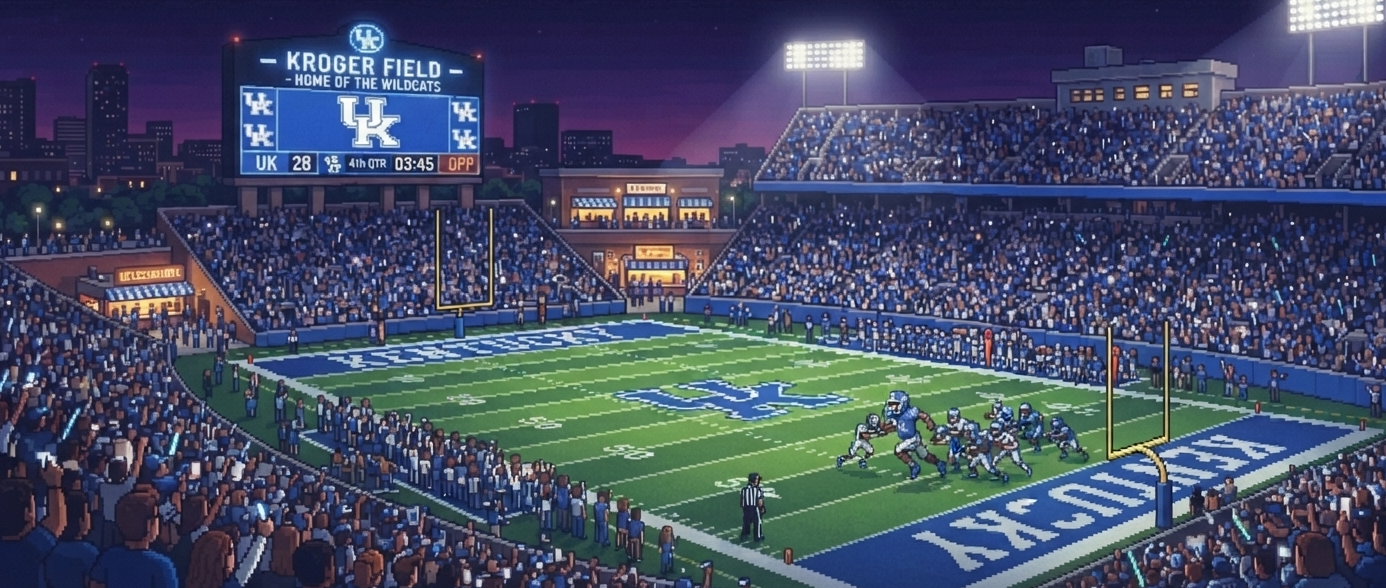 Night game at Kroger Field